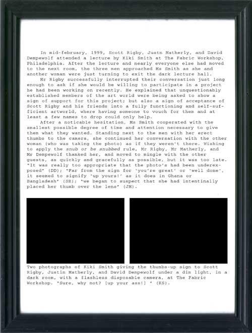 Failed Attempt At Shameless Self Promotion